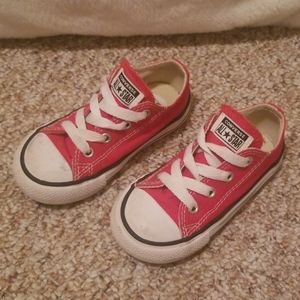 Red converse